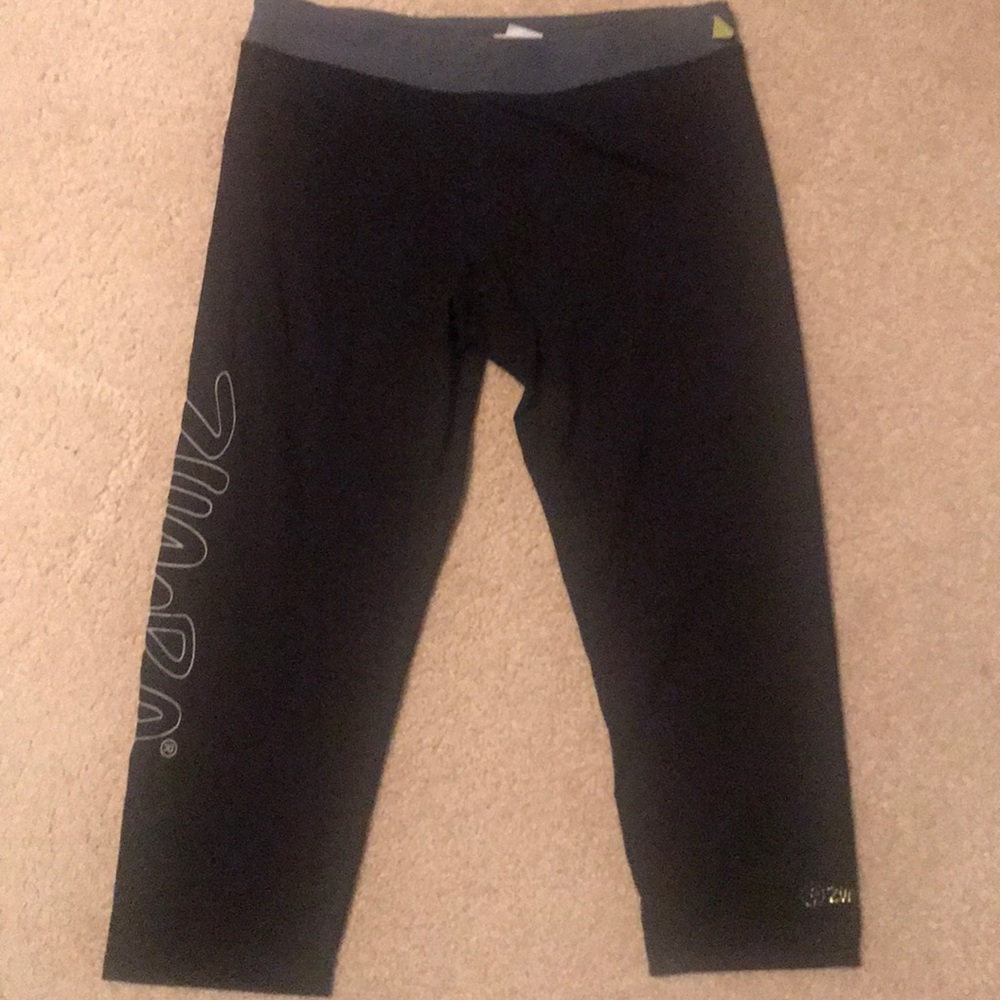 Black Zumba Capris Leggings